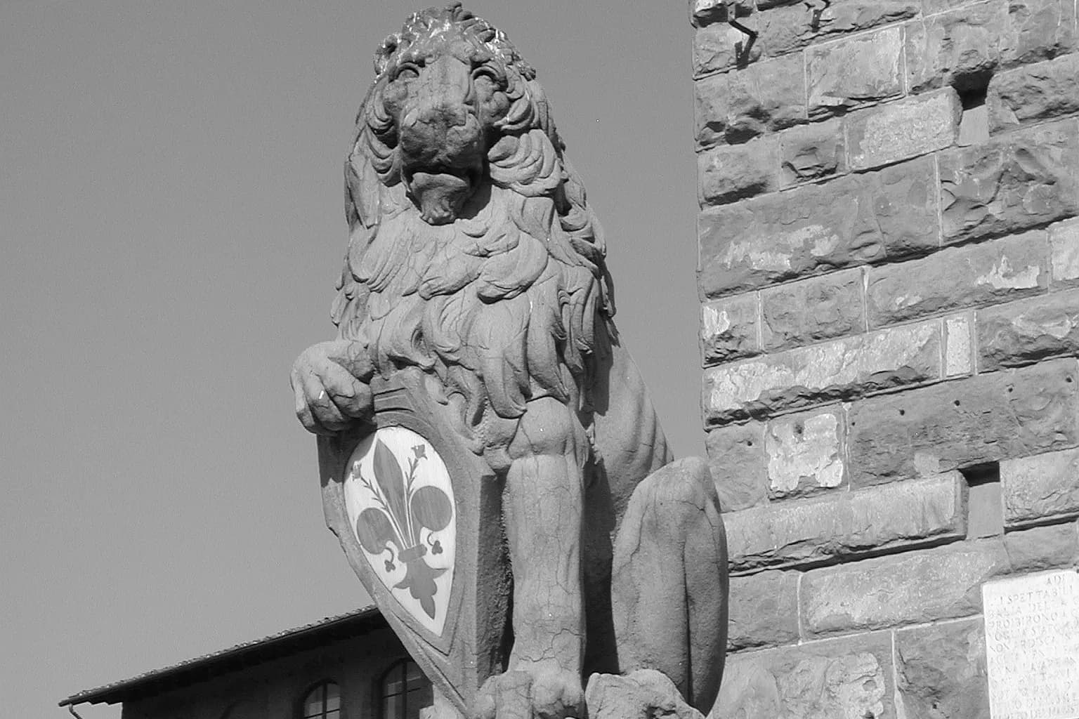 Il Marzocco, simbolo di Firenze